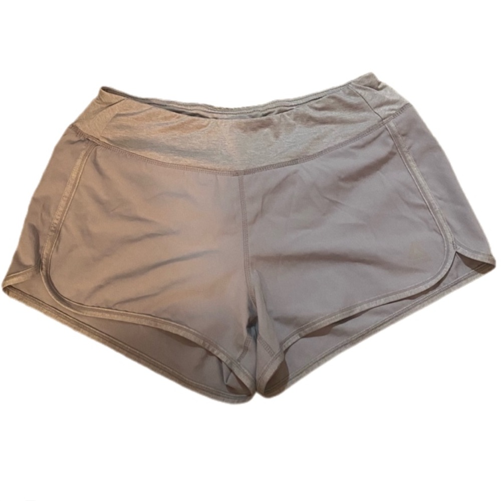 Silver Reebok active shorts NWOT